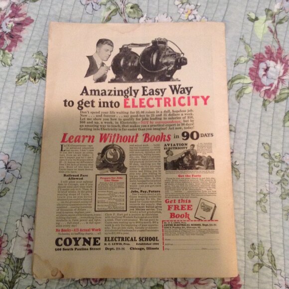 ORIGINAL People's Home Journal, July 1929 1920s '20s Magazine - Picture 2 of 4